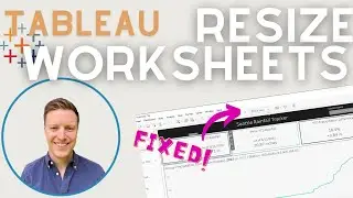 How to Fix Resizing Worksheets in Tableau Dashboards (Quick Tip)