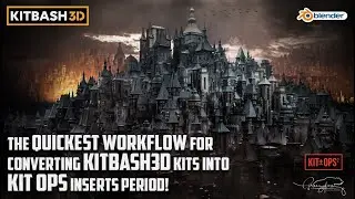 THE FASTEST WAY TO CONVERT KITBASH3D TO KIT OPS INSERTS