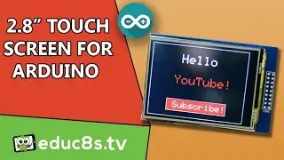 Arduino Tutorial: 2.8 TFT LCD Touch Screen ILI9325 with Arduino Uno and Mega from Banggood.com