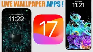 Best iOS 17 Custom LIVE Wallpaper Apps !