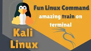 Fun Linux 🐧 Command You should try in Linux Kali and Ubuntu 💻😎👍 sl command & ls command