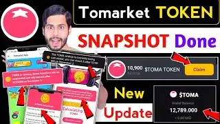 Tomarket Airdrop Snapshot Done 🍅 tomarket new update, toma is coming,tomarket token,toma has arrived