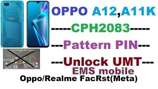 Oppo A1k / A12 / A5s / A15 / F9 | Patten Lock | Pin Lock | Password Lock | Unlock Done FiX UMT