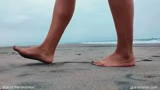 Giantess Canela beach rampage movie