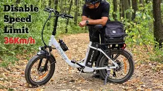 ENGWE L20 SE 250W Foldable Fat Bike Detailed Review and Disable Speed Limit