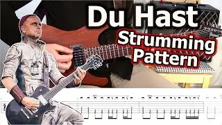 Rammstein - Du Hast Strumming Pattern | Guitar Tabs Tutorial