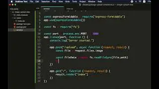 Securely upload and view image in Node JS and Mongo DB