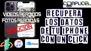 COMO RECUPERAR DATOS DE UN IPHONE DESPUES DE RESTAURAR / COMO RECUPERAR DATOS PERDIDOS EN IPHONE ✅