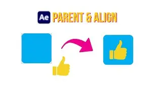 Parent And Align - Short After Effects 2022 Tutorial #shorts #aftereffects #tutorial