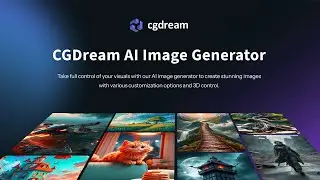 Create 4K Portraits and Super Characters with CGDream AI | Best AI Image Generator in 2024