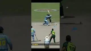Shahid Afridi Bowling Take Wicket with Tight Fielding Pakistan Vs India Cricket #Cricket #shorts