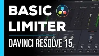 Basic Fairlight Audio Limiter | Davinci Resolve Tutorial
