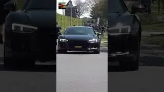 Audi R8 V10 Plus CRAZY Acceleration! 😲