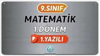 9.SINIF 1.DÖNEM 1.YAZILI SORULARI | 9.SINIF MATEMATİK | Rehber Matematik