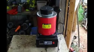 Melting Brass with my New Electric Furnace