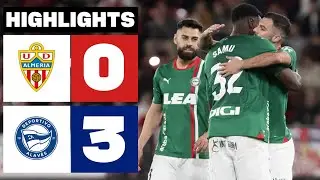 UD ALMERÍA 0 - 3 DEPORTIVO ALAVÉS | HIGHLIGHTS LALIGA EA SPORTS