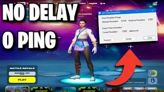 How To REDUCE Input Delay in Fortnite Season 5! (Timer Resolution)