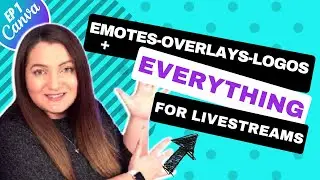 If You LIVESTREAM You NEED This | Ft CANVA - FREE Emotes, Overlays & More!