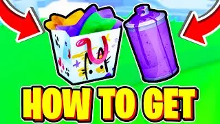 How To GET GRAFFITI GIFT & GRAFFITI CAN In Pet Simulator 99! Roblox (Color War Event)