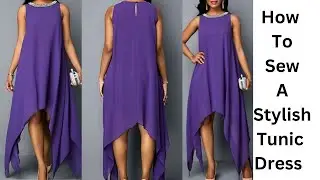 How To Cut And Sew A Handkerchief Dress