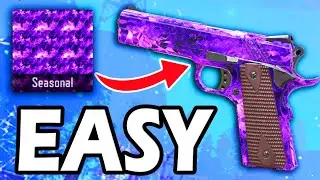 *Ultimate* AETHER CRYSTAL CAMO GUIDE! How to get the Aether Crystal CAMO CODM (Undead Siege Zombies)