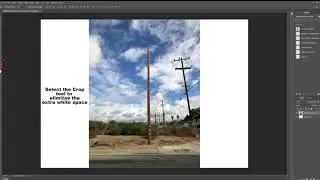 How to use the Crop tool- Photoshop