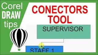 Using Connectors in CorelDraw