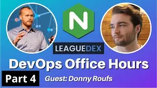 Configuring nginx for PERN App docker compose! [DevOps Office Hours Ep. 06 -- Featuring Donny Roufs]