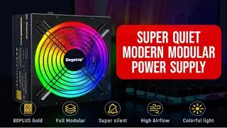 Segotep 850W RGB PSU ATX PC Fully Modular Power Supply