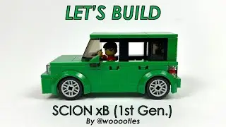 Let's Build! LEGO Scion xB (1st Gen) - 5 Wide Shenanigans!