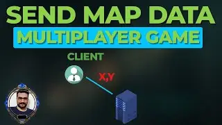 Multiplayer game use json and map to send location