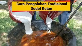 Cara Membuat Dodol Pulut Ketan Secara Tradisional. #kuliner #dodol #jenang #nardyshu