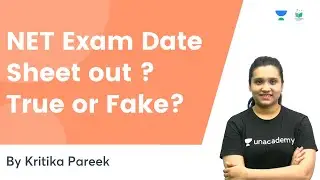 NET Exam Date Sheet out ? True or Fake? | Kritika Pareek