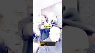 Этот человек пришел лысым в парикмахерскую! 