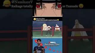 Raikage smash on Tsunade 🤤 #naruto #namikazevibes #shorts