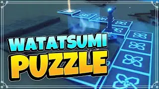 How to solve the puzzle of the Watatsumi statue quest in inazuma - Genshin Impact