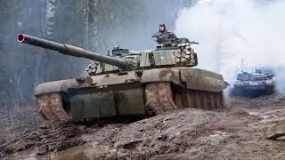 Skilled Driver Pushes Poland's Most Powerful Tanks Through Crazy Terrain
