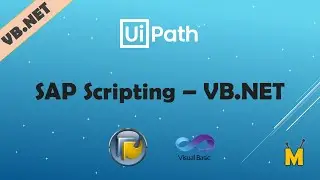 UiPath | SAP GUI Scripting with VB.Net | How to connect to SAP with VB.Net | SAP GUI Automation