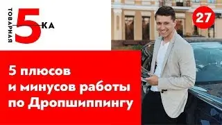 5 плюсов и минусов работы по Дропшиппингу