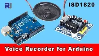 Arduino Talks with ISD1820 Voice, Audio Sound recorder player module with Arduino code