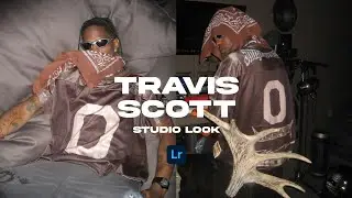 How to Edit TRAVIS SCOTT Studio Look in Lightroom Mobile + 2 Free Presets (DNG & XMP)