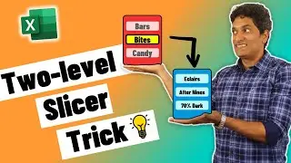 Create AWESOME Excel Dashboards with this Two-Level Slicer Trick 💡