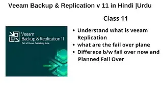 Veeam backup and replication tutorial | Veeam Replication Job on Veeam Backup v11 | Veeam failover