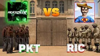 PKT VS RIC МЕГА БИТВА КЛАНОВ ЮТУБЕРОВ В STANDOFF 2