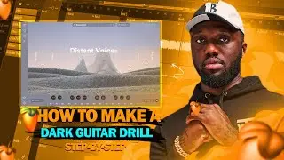 HOW TO MAKE A DARK GUITAR DRILL BEAT IN FL STUDIO 2023 🔥