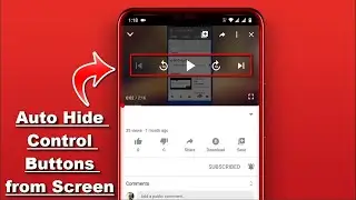 How To Hide YouTube Overlay Controls On Phone