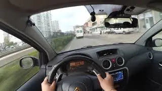 Citroen C2 1.6 VTR | POV Drive part-1 #citroen #c2vts #c2vtr #citroenc2 #coldairintake