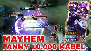 Fanny Mode Mayhem di rank Epic, Tzxu mobile legends