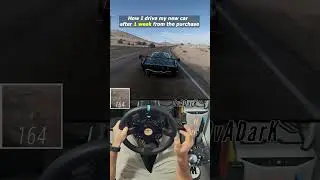 How I drive my new car  after 1 month from the purchase #lamborghiniessenzascv12 #simracing