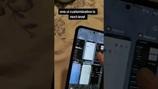 oneui 6 customization is next level 🤩